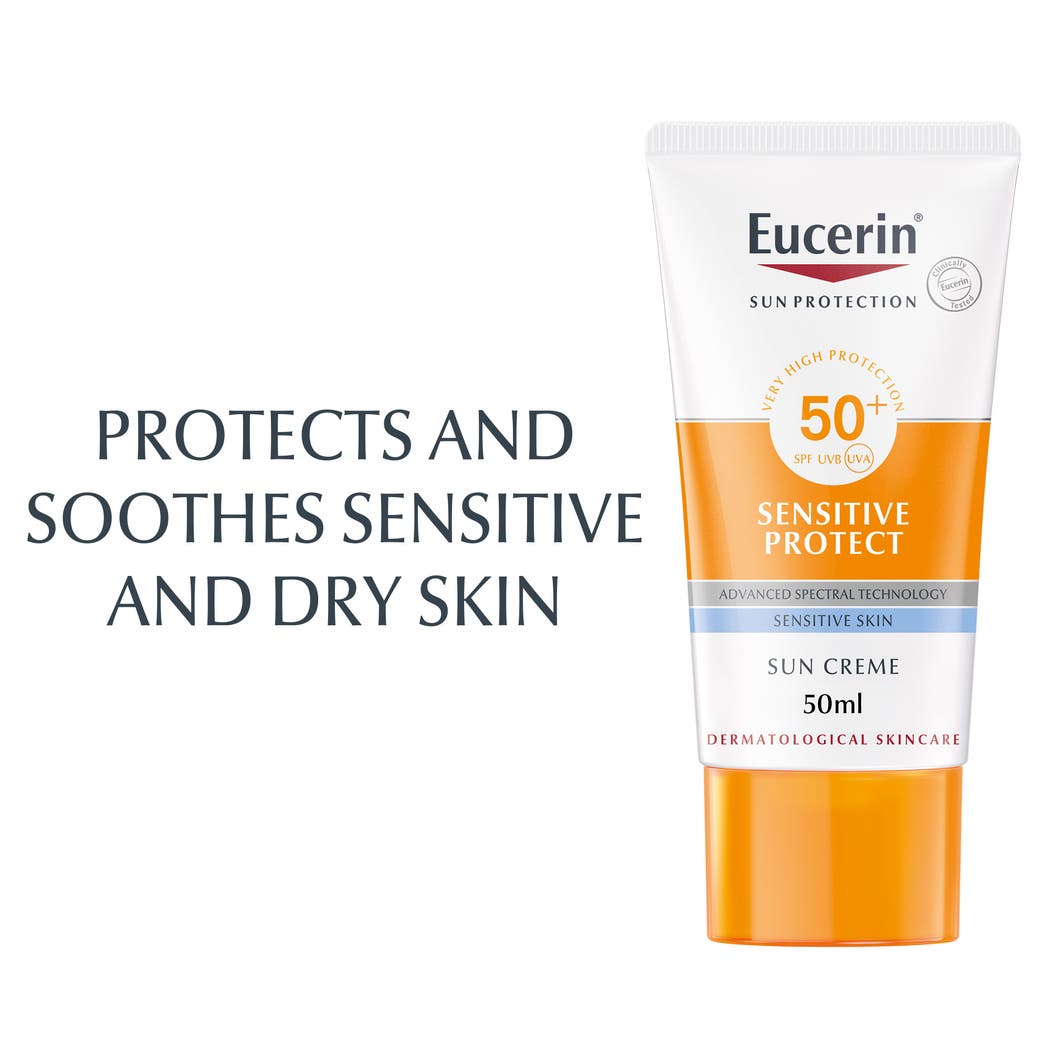 Eucerin Sun Protection Cream Fragrance-Free 50ml (1+1)