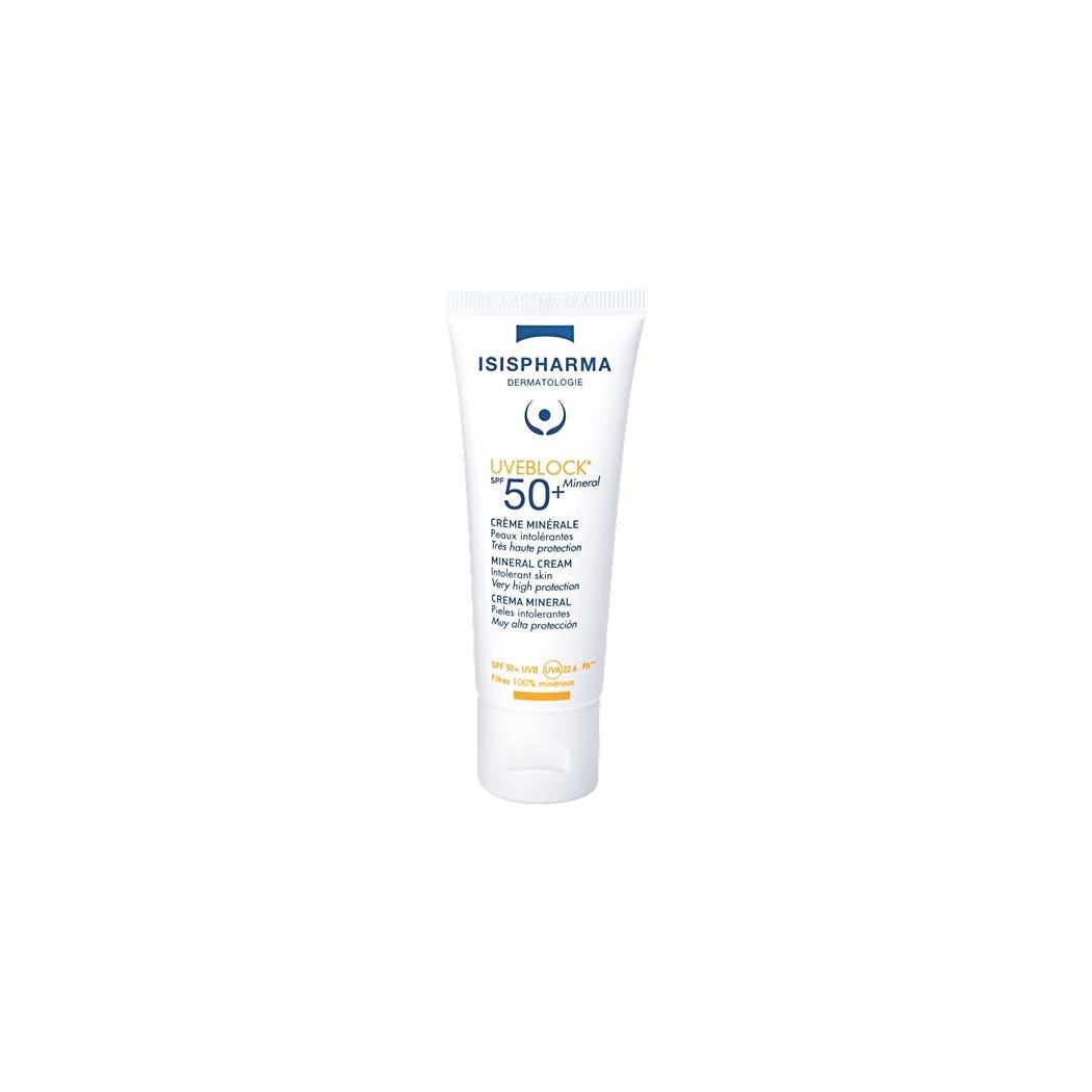ايزيس فارما واقي شمس فيزيائي SPF 50 + للبشرة الحساسة 40 مل