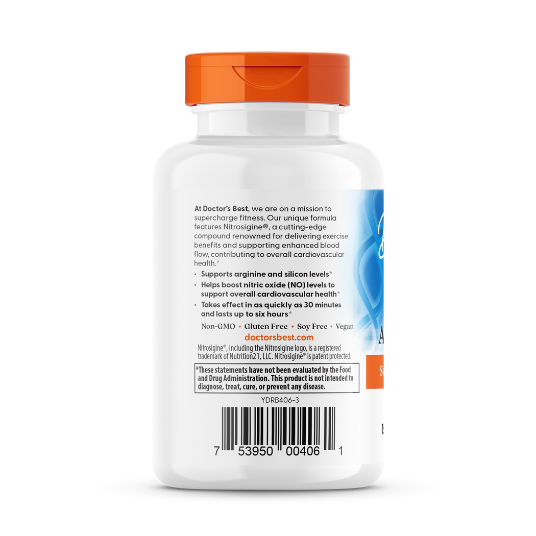Doctor'S Best Arginine Complex 750 Mg 60 Tablet
