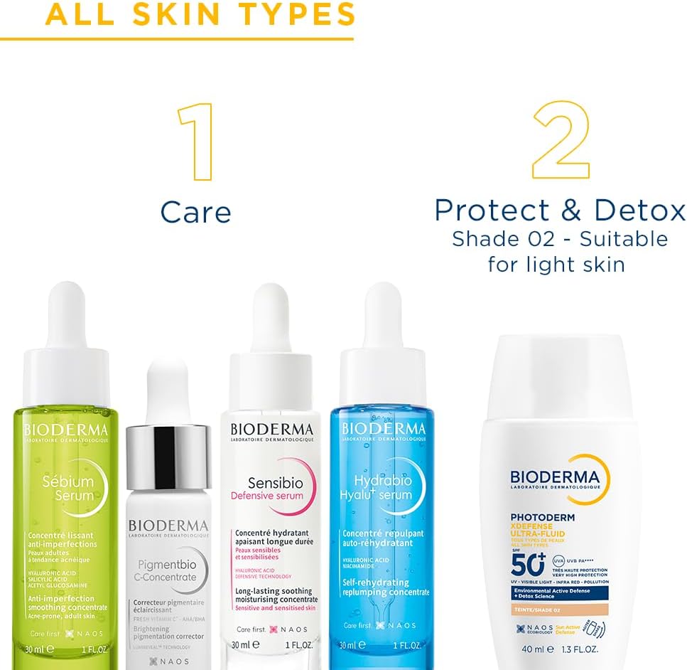 بيوديرما إكس ديفينس سائل فائق السوائل من بيوديرما + درجة حماية من الشمس SPF50 + 02 - 40 مل