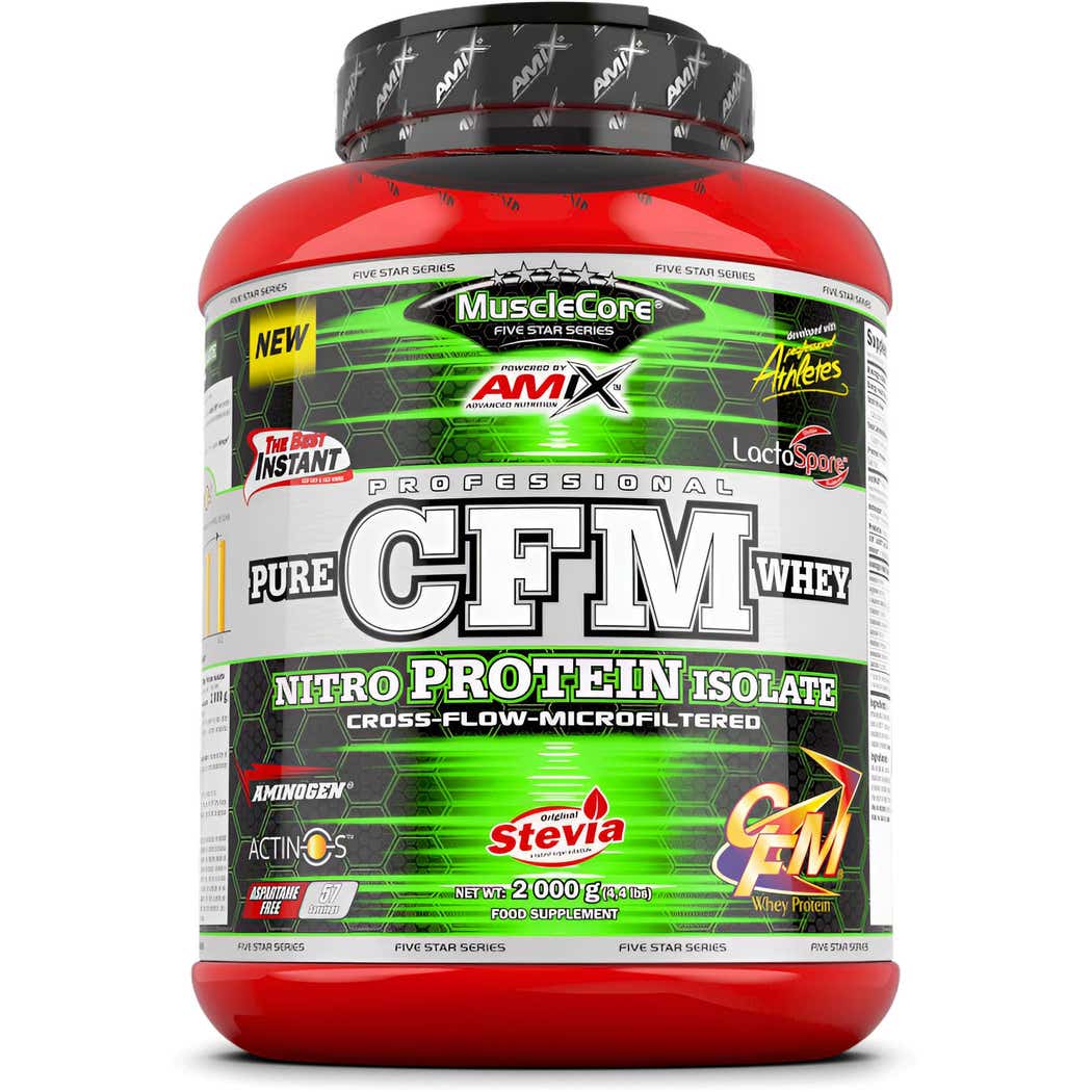 أميكس ماسل كور MuscleCore DW CFM نيترو بروتين نيترو بروتين معزول الموز - 2000 جم