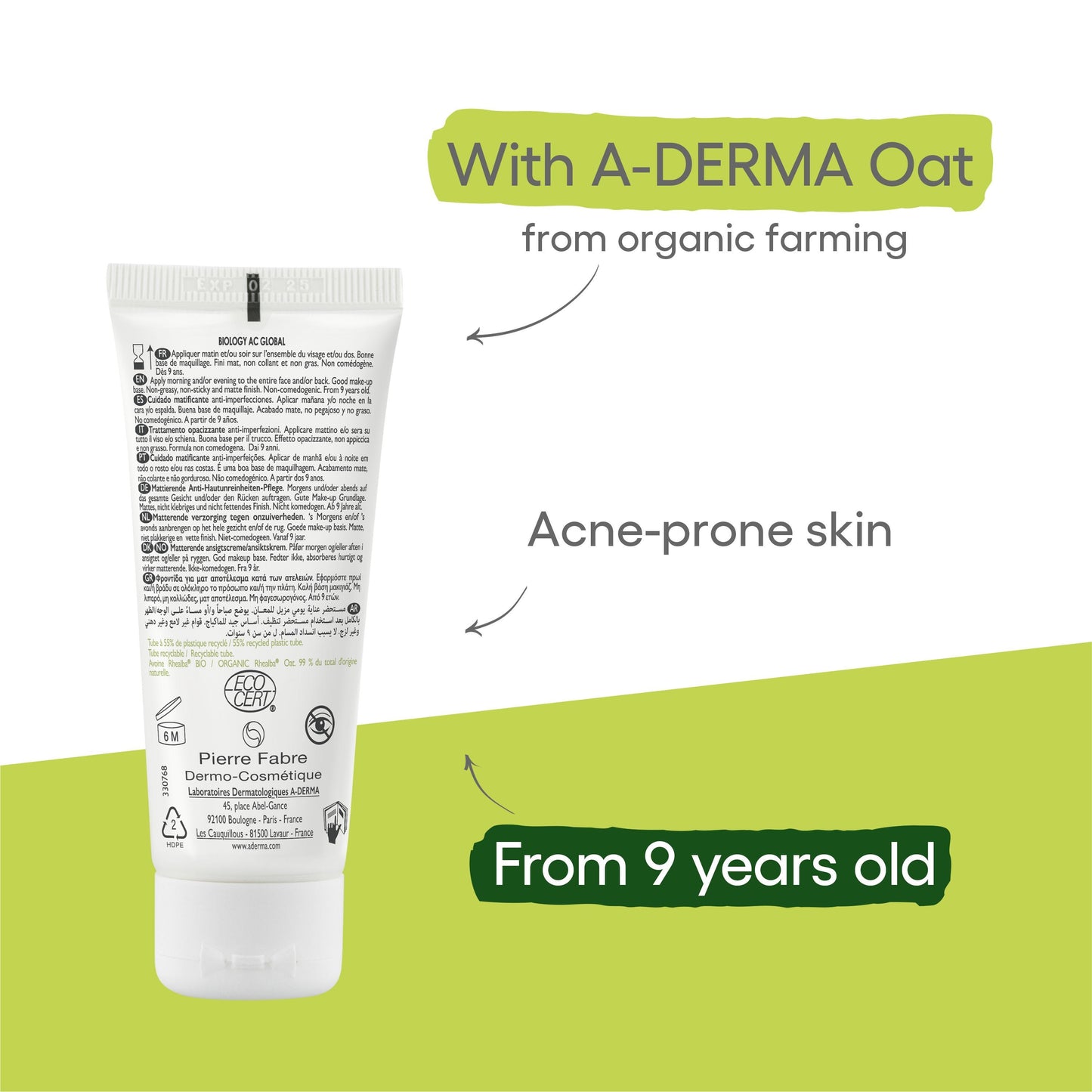 Aderma Bio/Phys-AC Complete Care Cream 40ml