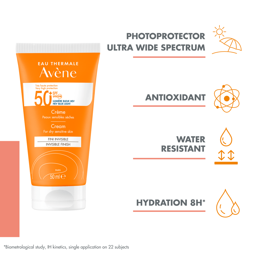 Avenue cream sunscreen with a perfume +50 50 ml