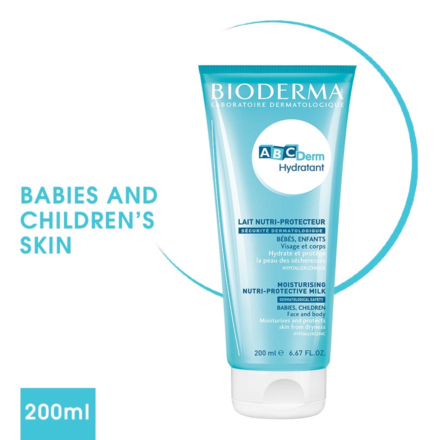 بيوديرما (ABCDerm) كريم مرطب للأطفال 200 مل