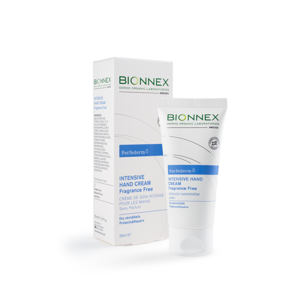 Bionnex Perfederm Intensive Hand Cream Fragrance Free 50ml