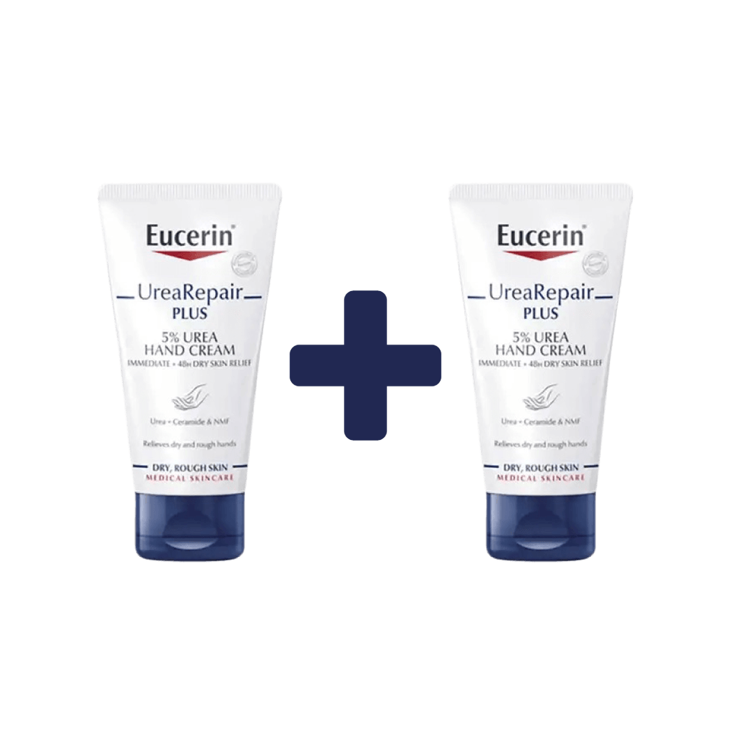 Eucerin Concentrated Hand Cream 5% Urea 75ml 2-pack