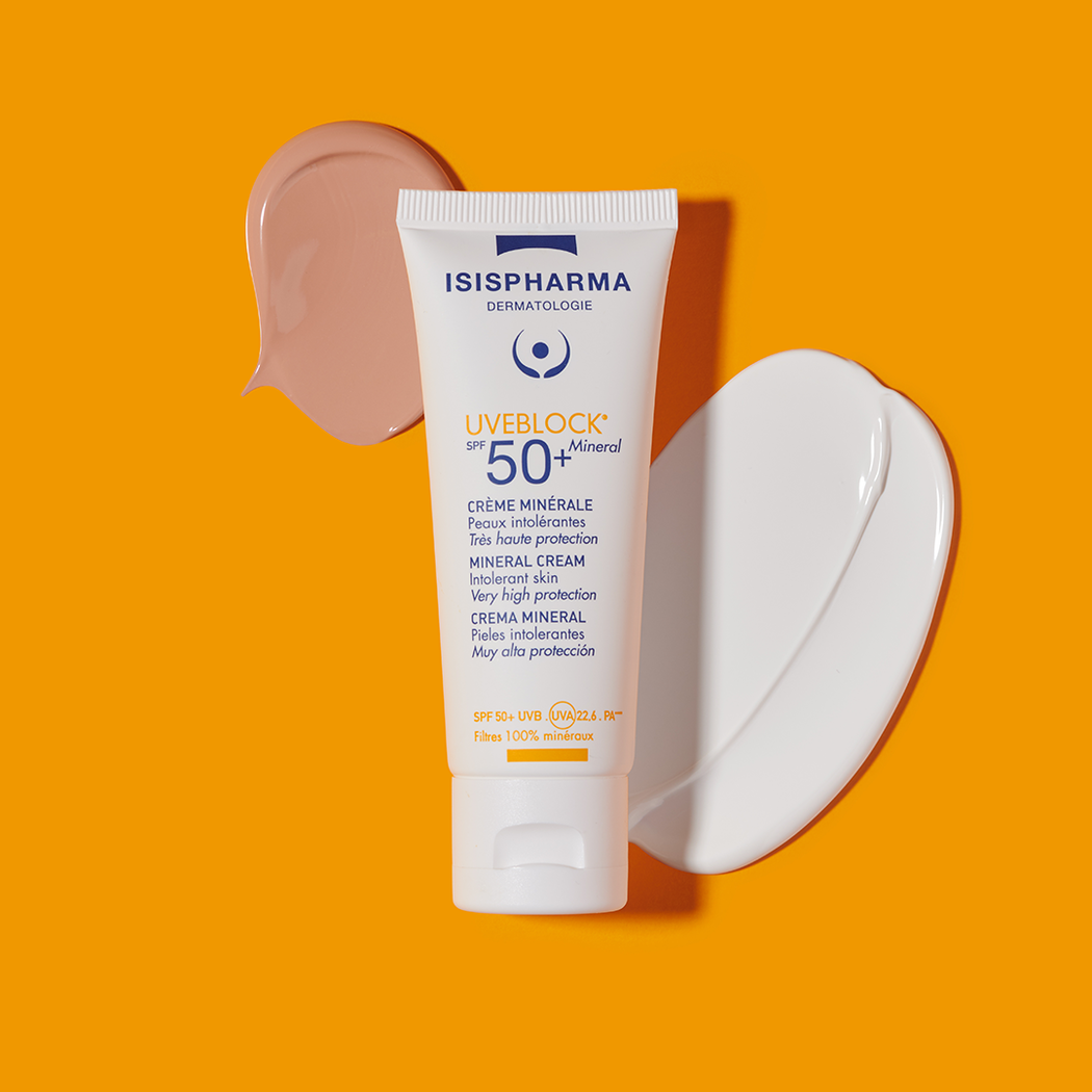 ايزيس فارما واقي شمس فيزيائي SPF 50 + للبشرة الحساسة 40 مل