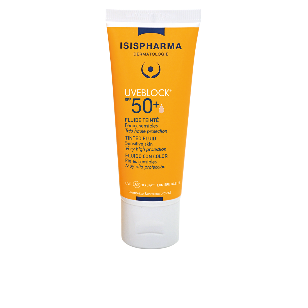 ايزيس فارما الترا فلويد SPF 50 مع كريم أساس فاتح 40 مل