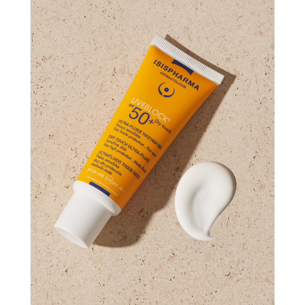 ايزيس فارما واقي شمس دراي تتش SPF 50 حماية عالية الترا فلويد 40 مل