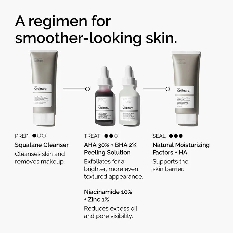 محلول Peeling عالي القوة AHA 30% + BHA 2% (30 مل)