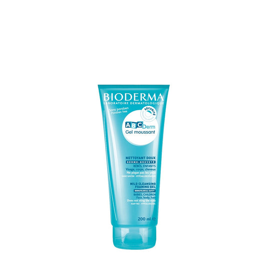 بيوديرما (ABCDerm) رغوة إستحمام منظفة 200 مل