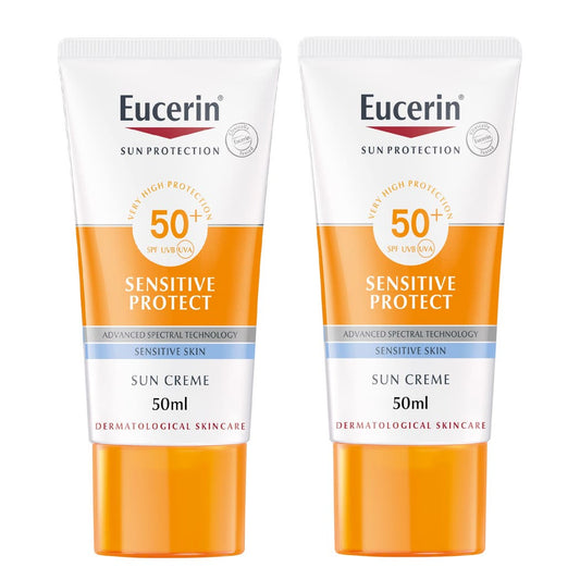 Eucerin Sun Protection Cream Fragrance-Free 50ml (1+1)