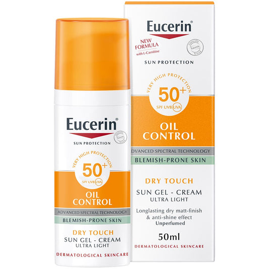 Eucerin Gel-Cream SPF 50+ for Oily Skin 50ml