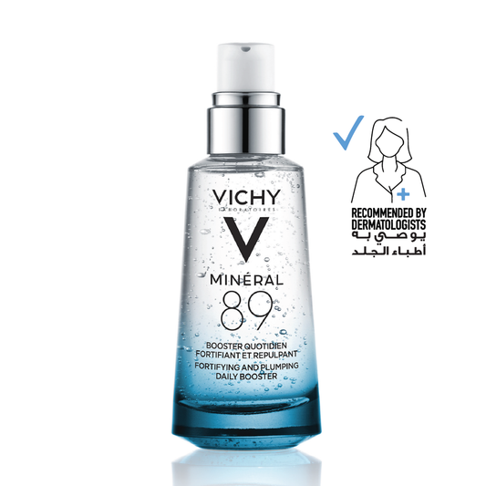 Vichy Mineeral 89 hyaluronic acid serum to moisturize and enhance all skin types 50 ml