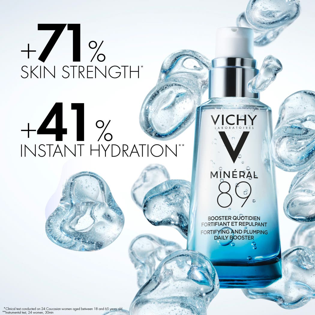 Vichy Mineeral 89 hyaluronic acid serum to moisturize and enhance all skin types 50 ml