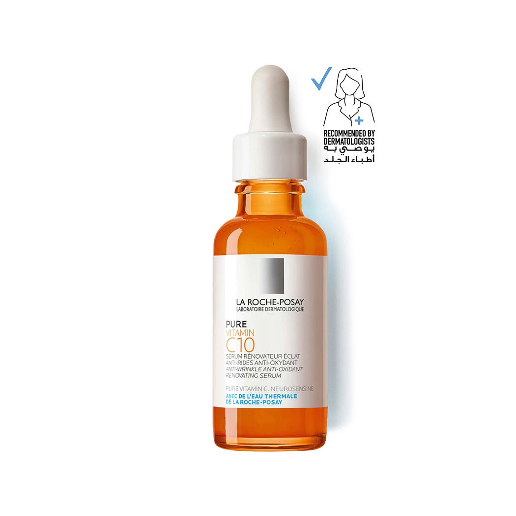 La Roche Bouzie Vitamin C 10 Naqi Serum to restore freshness of the face 30 ml