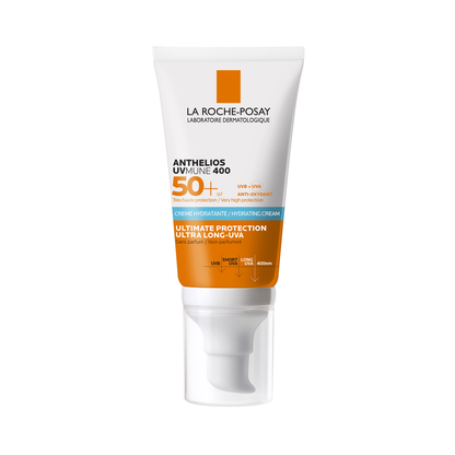 لا روش بوزيه أنثيليوس يوفي ميون 400 كريم مرطب SPF 50+ 50 مل