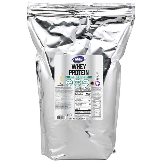 Now Sports Whey Protein Vanilla 10 Lb