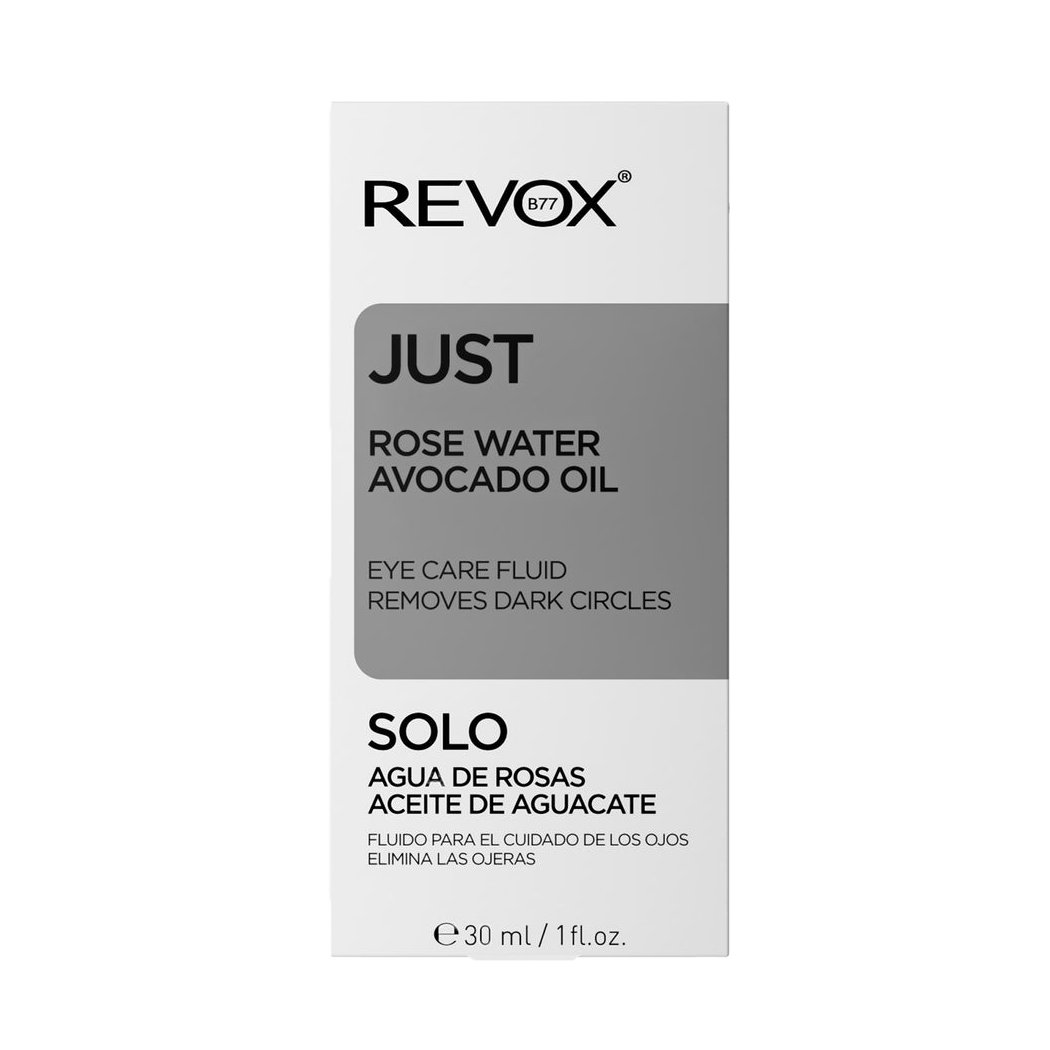 Revox Under Eye Liquid Rose Water &amp; Avocado Oil 30ml