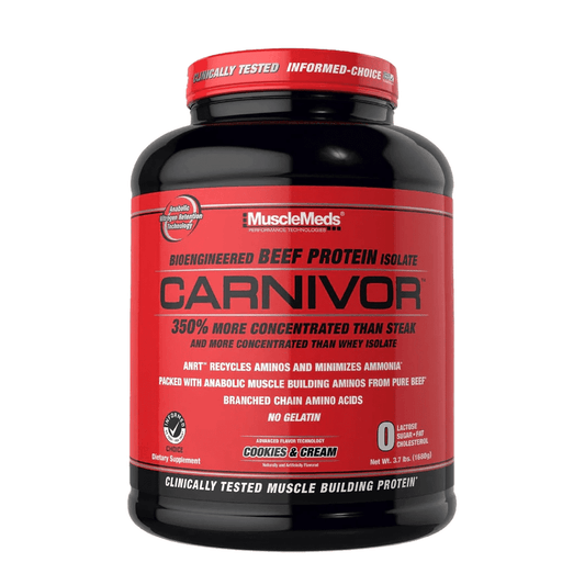 MuscleMeds Carnivor Cookies & Cream Powder - 1.85 lbs