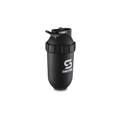 ShakeSphere Tumbler, Matte black with white logo
