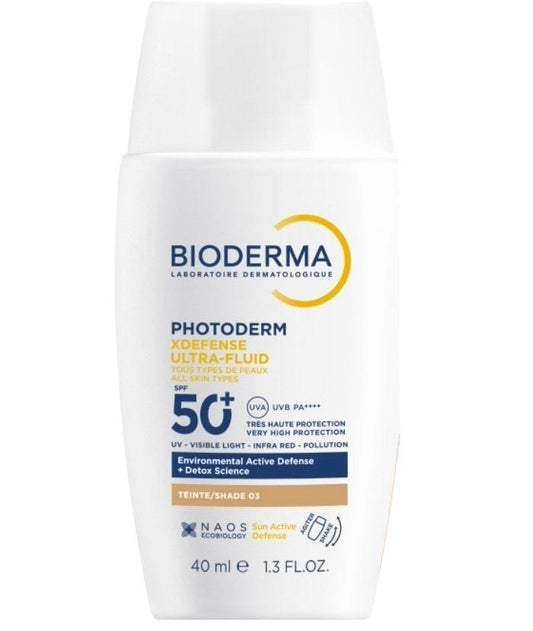 بيوديرما إكس ديفينس سائل فائق السوائل من بيوديرما + درجة حماية من الشمس SPF50+ لون 03 - 40 مل
