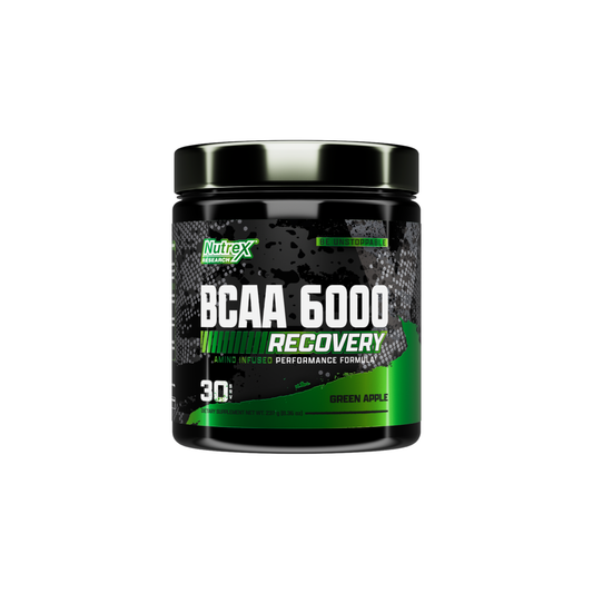 Nutrex Research BCAA 6000 GREEN APPLE 30 Servings