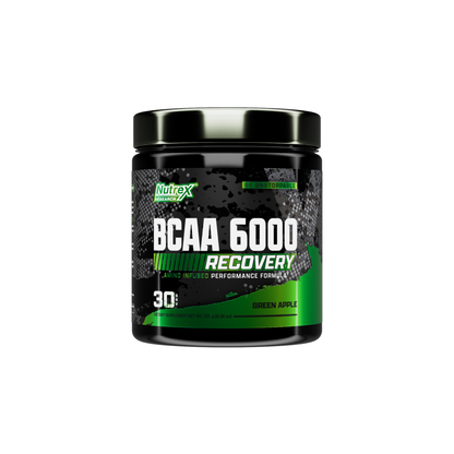 Nutrex Research BCAA 6000 GREEN APPLE 30 Servings