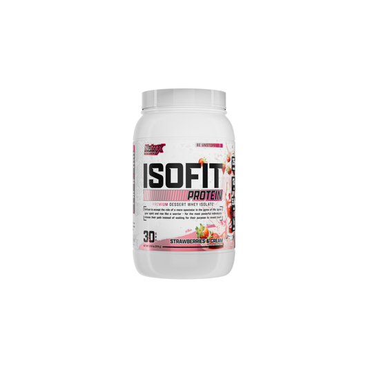 Nutrex Research ISOFIT STRAWBERRIES & CREAM 30 Servings