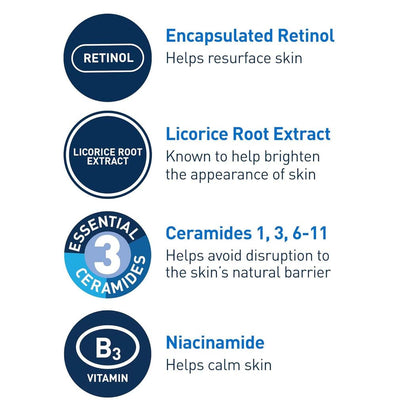 CeraVe Retinol Resurfacing Serum for Post-Acne Marks and Pores 30ml