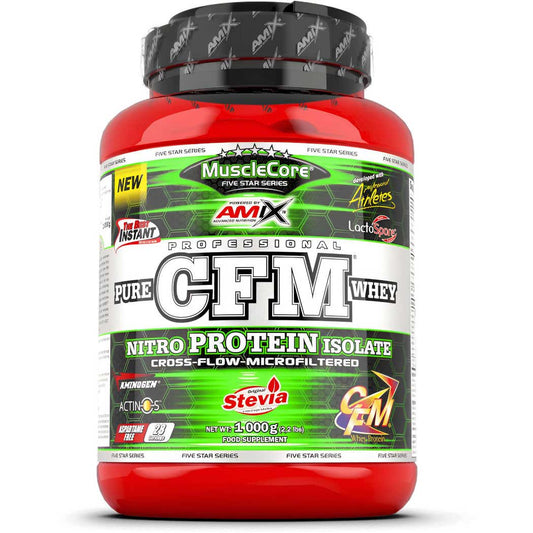 آميكس ماسل كور MuscleCore DW CFM نيترو بروتين نيترو إيزوليت مزدوج الشوكولاتة - 1000 جم