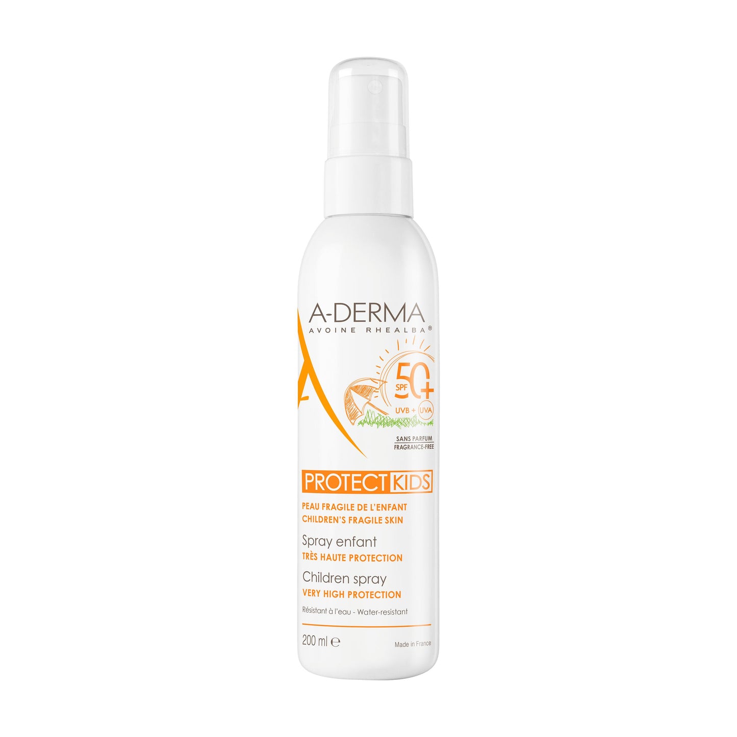 Aderma Sun Protection Spray for Children SPF 50+ 200ml