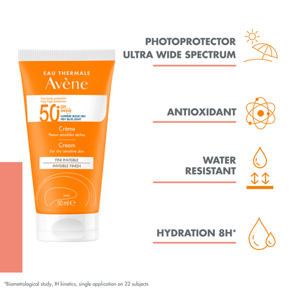Avenue cream sunscreen with a perfume +50 50 ml