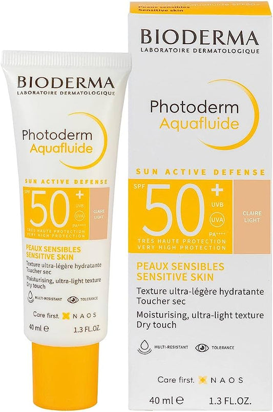 بيودرما واقى الشمس 50 SPF كريم أساس فاتح فوتوديرم ماكس جم