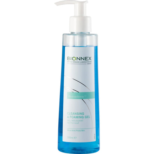 Bionnex Rensaderm Foaming Cleanser Gel for Oily Skin 200ml
