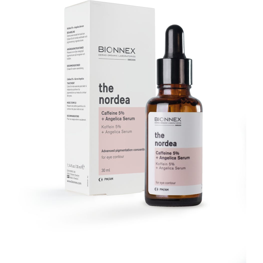 Bionnex Nordia - Caffeine 5% for puffiness and lightening of the eye contour 30ml
