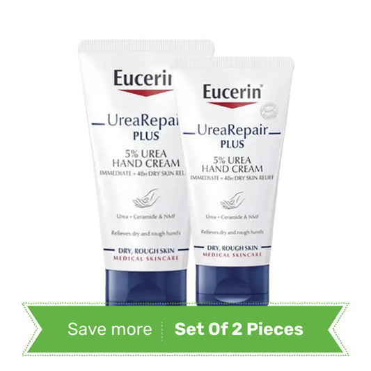 Eucerin Concentrated Hand Cream 5% Urea 75ml 2-pack