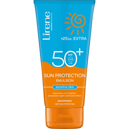 لايرين لوشن واقي شمس ضد الماء للبشرة الحساسةspf50 175مل